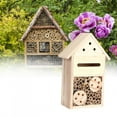 thumbnail image 3 of Cergrey Insect House, Wooden Insect Insect Nesting Box, For Home For Outdoor Garden Decoration Yard Decoration, 3 of 8