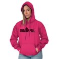 thumbnail image 4 of Grateful Thankful Christian Jesus Hoodie Sweatshirt Women Men Brisco Brands X, 4 of 6