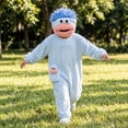 thumbnail image 2 of Monster Onesie, Big Mouth Monster Onesie, Plush Monster Onesie Pajamas, With Soft Fabric, Long Sleeves Soft Plush Loungewear, 150, 2 of 5