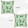 thumbnail image 3 of KLL Cute Dinosaurs in Space Decorative Throw Pillow Covers Velvet Soft for Couch Sofa Bedroom Living Room Outdoor - 18"x18", 3 of 8
