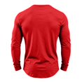 thumbnail image 5 of Fabrcox Long Sleeve Shirts for Men Crew Neck Undershirt Men Casual Lightweight Workout Mens Big and Tall T Shirts with Chest Pocket Red XXXL, 5 of 8
