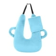 thumbnail image 4 of Milaget Travel Pillow for Rest for Long Distance Trip for Head Shoulder/Body/Support Blue, 4 of 9