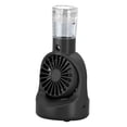 thumbnail image 4 of Ventilador de escritorio portátil con 4 velocidades, recargable, con pulverizador de agua Negro, 4 of 9