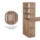 thumbnail image 5 of Escritorio Relan Desk Var One Café con Estanteria Lateral Varillada, 5 of 8