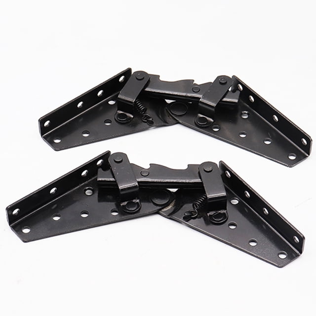 1 par de bisagras para sofá cama, ángulo de 3 posiciones, herrajes para muebles de bricolaje 230x2,3mm Sywqhk Libre de BPA
