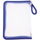 thumbnail image 1 of Bolsa transparente impermeable con cremallera para artículos de tocador, bolígrafos, documentos, transparente, de fácil acceso, para el hogar, la oficina, viajes y organización, 1 of 8