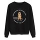 thumbnail image 1 of Gibobby Temperamento Pullover Top sudadera de – Sudadera del día de la Sudadera cómoda para mujer para de la (tipo 2)(Negro, L), 1 of 4