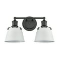 thumbnail image 2 of Elk Home 15-Inch Wide Holgate Vanity Light, Traditional, Charcoal, 2 of 4