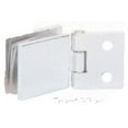 thumbnail image 3 of CRL EH262 Chrome Single Wall-to-Glass Hinges - pack of 2, 3 of 4