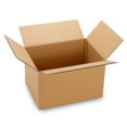 thumbnail image 3 of 100 Pack - 8x6x4 Inch Corrugated Cardboard Boxes (20x15x10cm) for Shipping & Storage - Yellow, 3 of 17