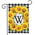 thumbnail image 2 of Briarwood Lane Everyday Garden Flag 12x18 For Outdoor Sunflowers Monogram W Garden Flag Flags For Outside, 2 of 4