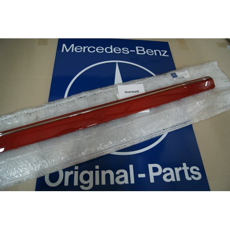 Bumper Impact Strip - Mercedes Benz W203 C230 C55 C32 C240 Center Rear Bumper Impact Strip Mars Red
