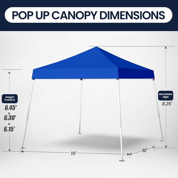 10x10 Pop Up Canopy
