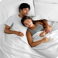 thumbnail image 4 of Bare Home Polar Fleece Bed Blanket - Lightweight - Premium Fleece - Double/Queen, White, 4 of 7