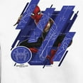 thumbnail image 2 of Men's Marvel Spider-Man: No Way Home Suit Blueprint Panels  Sweatshirt White 2X Large, 2 of 4