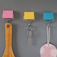 thumbnail image 1 of 6Pcs Magnetic Hook Nail Free Strong Magnet Hooks Multi-Colour Magnetic Hanging Storage Hooks Refrigerator Magnetic Hangers Mini Multi-Purpose Hooks for Kitchen, 1 of 9