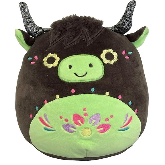 Squishmallows 8" Day of the Dead Catrina the Highland Cow Plush Squishy