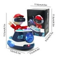 thumbnail image 4 of EazyTech DJ Toy Car with Dynamic Lighting and Music, Auto-Direction Change & Dance Moves 360° Rotation ABS Vehicle for Kids, Indoor Party Entertainment Gift for Ages 3-8, 4 of 8