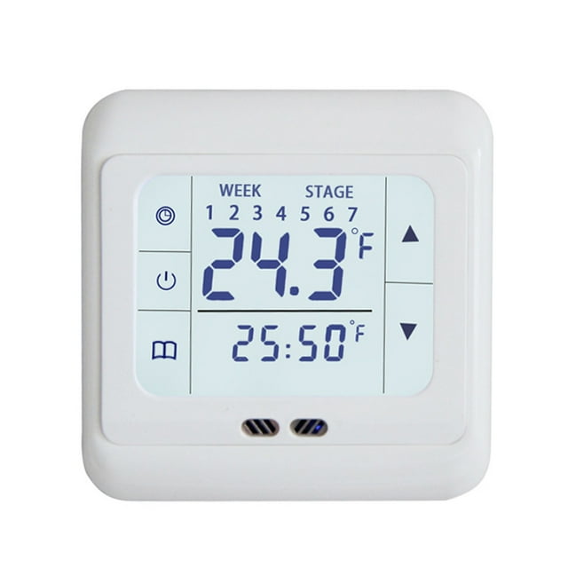 Termostato Inteligente Yeacher de Calefacción Eléctrica con Pantalla Táctil LCD 16A