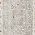 thumbnail image 3 of SAFAVIEH Windsor Harland Traditional Runner Rug, Light Grey/Ivory, 3' x 10', 3 of 4