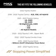 thumbnail image 4 of MAX Advanced Brakes - Brake Kit For 2019-2023 Toyota RAV4 (12.01" Dia Fr Rotor) | Carbon Ceramic Brake and Rotor Kit Front and Rear | Daily Performance Drilled Slotted Brake Rotors, 4 of 10