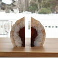 thumbnail image 6 of Agate Bookend, Geode Agate Bookend, Decorative Home Accessory, Crystal Bookend, Natural Stone Bookend, 3-5 lbs, 6 of 7