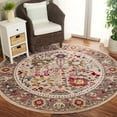 thumbnail image 2 of SAFAVIEH Kashan Vaska Oriental Area Rug, Beige/Taupe, 8' x 8' Round, 2 of 8