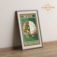 thumbnail image 2 of Eastern Print Be Kind To Your Mind Poster, Living Room Art, Mental Health Art, Vintage Butterflies Brain Prints, Zen Meditation Wall Decor for Bedroom, Home, Kitchen, Office, UNFRAME, 8x12, 2 of 4