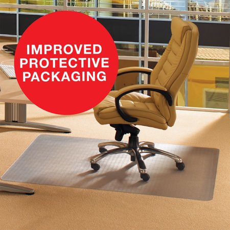 Floortex Cleartex Advantagemat 46 x 60 Chair Mat for Low Pile Carpet, Rectangular