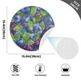 thumbnail image 2 of Ryvnso Blueberries Berries Round Plate Mats Dining Table Placemat Set of 4 for Holiday Decoration, 2 of 7