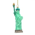 thumbnail image 2 of Kurt S. Adler Noble Gems Glass Statue of Liberty Ornament 5.5 Inch, 2 of 2