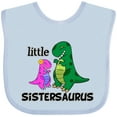 thumbnail image 3 of Inktastic Little Sistersaurus Girls Baby Bib, 3 of 4