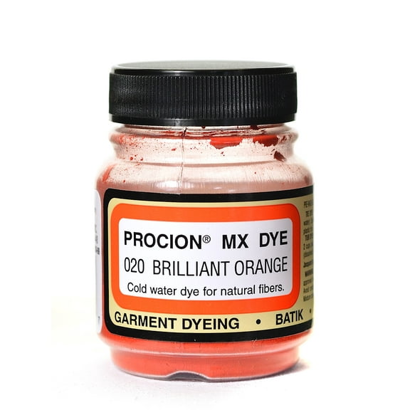 Procion MX Fiber Reactive Dye brilliant orange, 020, 2/3 oz. (pack of 3)