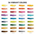 thumbnail image 6 of Meiliang Watercolor Paint Set, 36 Vivid Colors in Pocket Box with Metal Ring and Watercolor Brush, Perfect for Students, Adults, Beginners, Art Paints, 6 of 9
