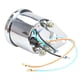 thumbnail image 4 of Tacómetro analógico universal para motocicletas y scooters, 13000 RPM, luz nocturna, color plateado, 4 of 4