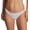 White, variant on Women's Only Hearts 51163 Organic Cotton Basic Thong (Black P/S)