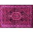 thumbnail image 1 of Ahgly Company Indoor Rectangle Persian Pink Traditional Area Rugs, 7' x 9', 1 of 4