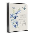thumbnail image 2 of Stupell Industries Farmhouse Reasons To Be Happy Floral Black Framed Giclee Art, 11 x 14, by Janet Tava, 2 of 7