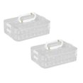 thumbnail image 1 of Meat Container For Fridge Lunch Meat Container For Refrigerator 3/4 Layer Cheese Storage Container With Date Recording Containers With Lids Refrigerator Food Storage Box, 1 of 9