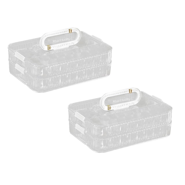 Meat Container For Fridge Lunch Meat Container For Refrigerator 3/4 Layer Cheese Storage Container With Date Recording Containers With Lids Refrigerator Food Storage Box