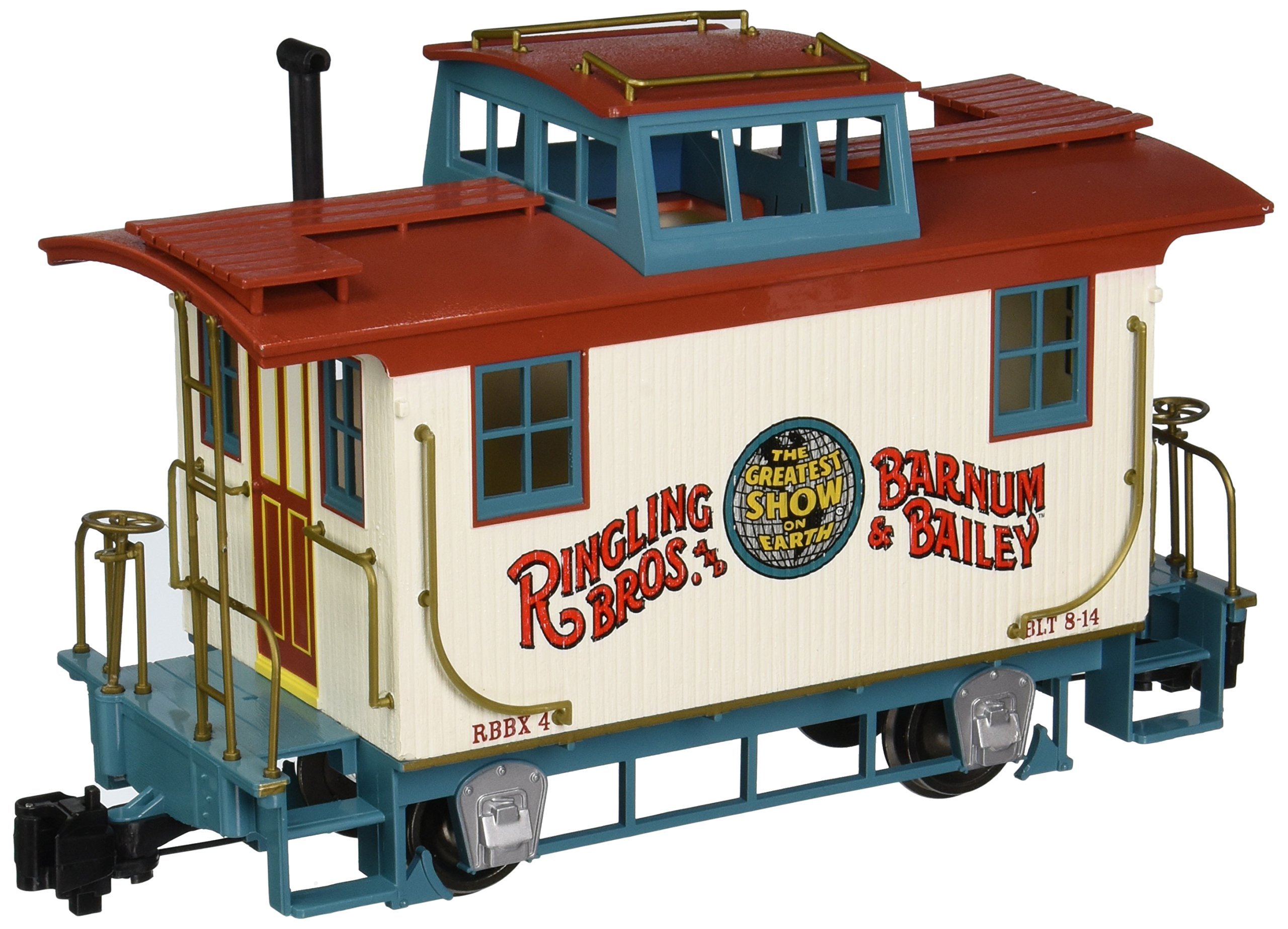 Bachmann G Scale (122.5) Train Caboose Bobber Caboose 4 92717