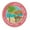 Pink Mojo, variant on Happy Hour! Clearwater, Florida 3.5 Inch Iron Or Sew On Embroidered Fabric Badge Patch Ocean Beach, Salt Life Iconic Series