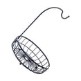 thumbnail image 2 of Iron Fruit Basket Bowl Countertop for kitchen fruit storage Banana Hanger Storage Blue Large, 2 of 9