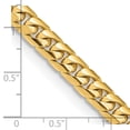 thumbnail image 2 of Primal Gold 14 Karat Yellow Gold 6.75mm Solid Miami Cuban Chain, 2 of 3