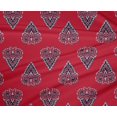 thumbnail image 4 of oneOone Polyester Lycra Fabric Leaves & Floral Block Decor Fabric Printed BTY 56 Inch Wide, 4 of 4