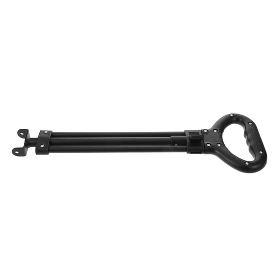OUNONA Adjustable Black Push Grip Replacement Handle for Foldable Camping Cart Wagon Trolleys Outdoor Use