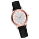 thumbnail image 5 of Guardurnaity Reloj de mujer, reloj de informal ligero a la moda, carcasa de cristal, diario, reloj para chicas, empresa de viajes, hogar Negro 2Conjunto, 5 of 6