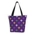 thumbnail image 1 of Disketp Purple Mardi Gras Bolsa de Hombro Casual para Mujer, Bolso Cruzado para Compras, Viajes y Uso Diario, 1 of 6