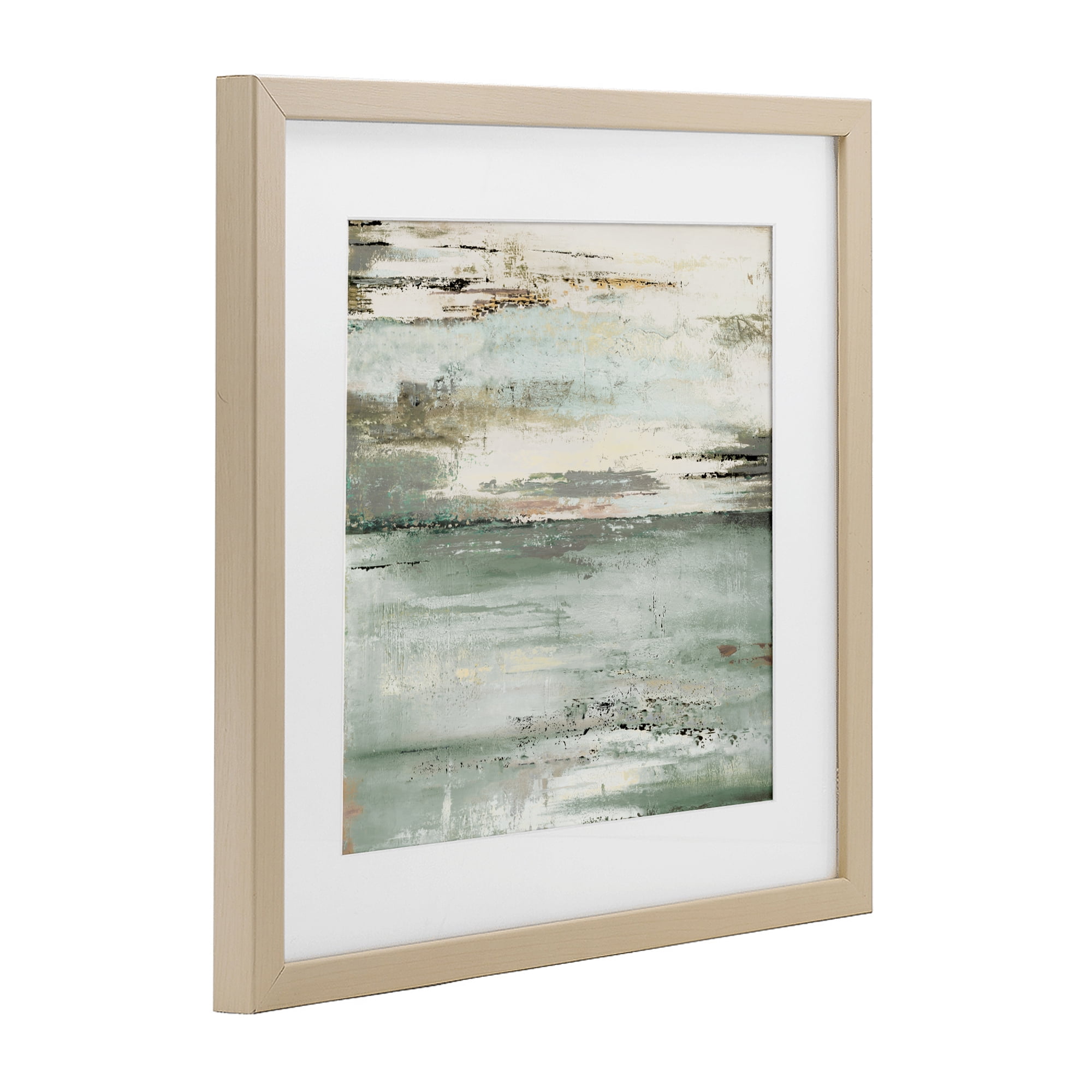 Stupell Industries The Seafoam Ones Abstract Birch Framed Print Under Glass, design by Patricia Pinto