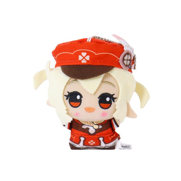Genshin Impact-Mini llavero con colgante de felpa para niños, juguete de 10CM, Tartaglia, Wendy Zhong Li Aether Traveler, regalo de mochila, 2022